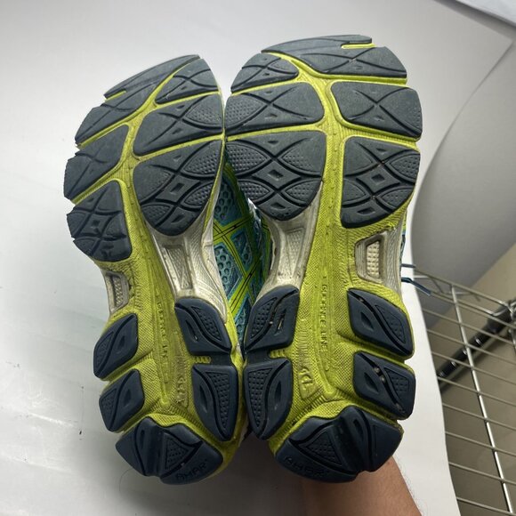 Asics Womens Gel Cumulus 16 T489N Blue Running Shoes Sneakers Size 9.5 - Picture 6 of 12